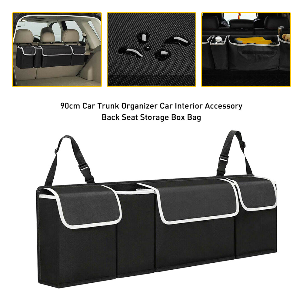 Multi-use Car Trunk Organizer Back Seat Storage Box Bag Oxford Car Accessories