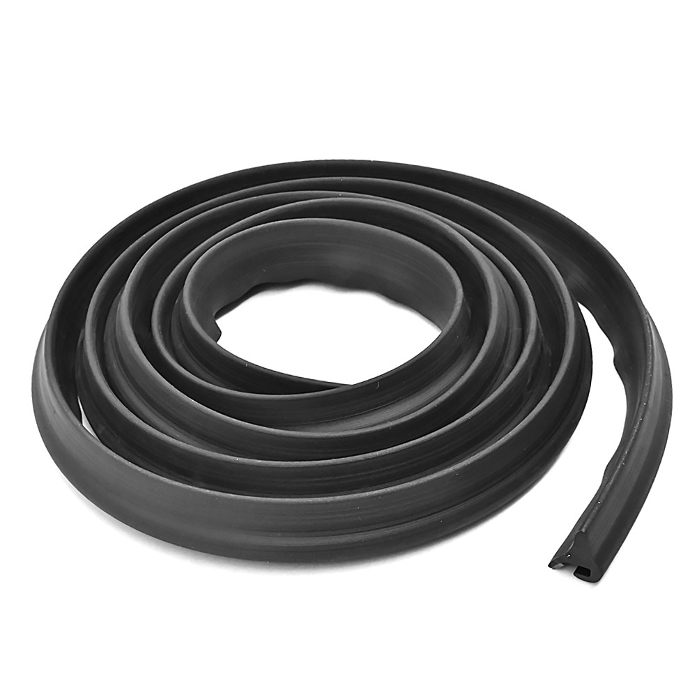 For GMC Front Hood Windshield Seal Strip Rubber Wind Deflector Molding Trim