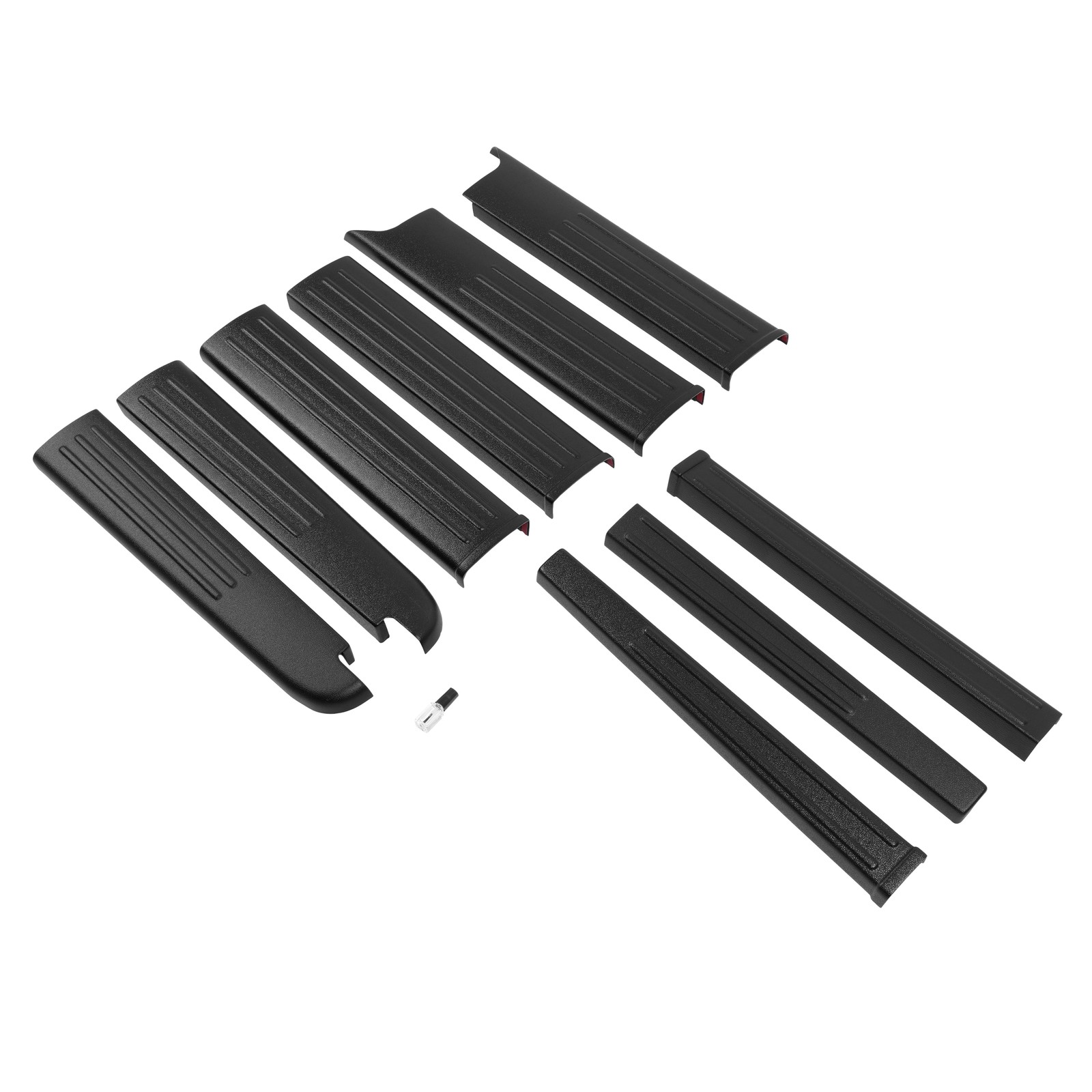 Style Side 5.5′ RH & LH Bed Rail & Tailgate Cap Molding For Ford F-150 2004-2005