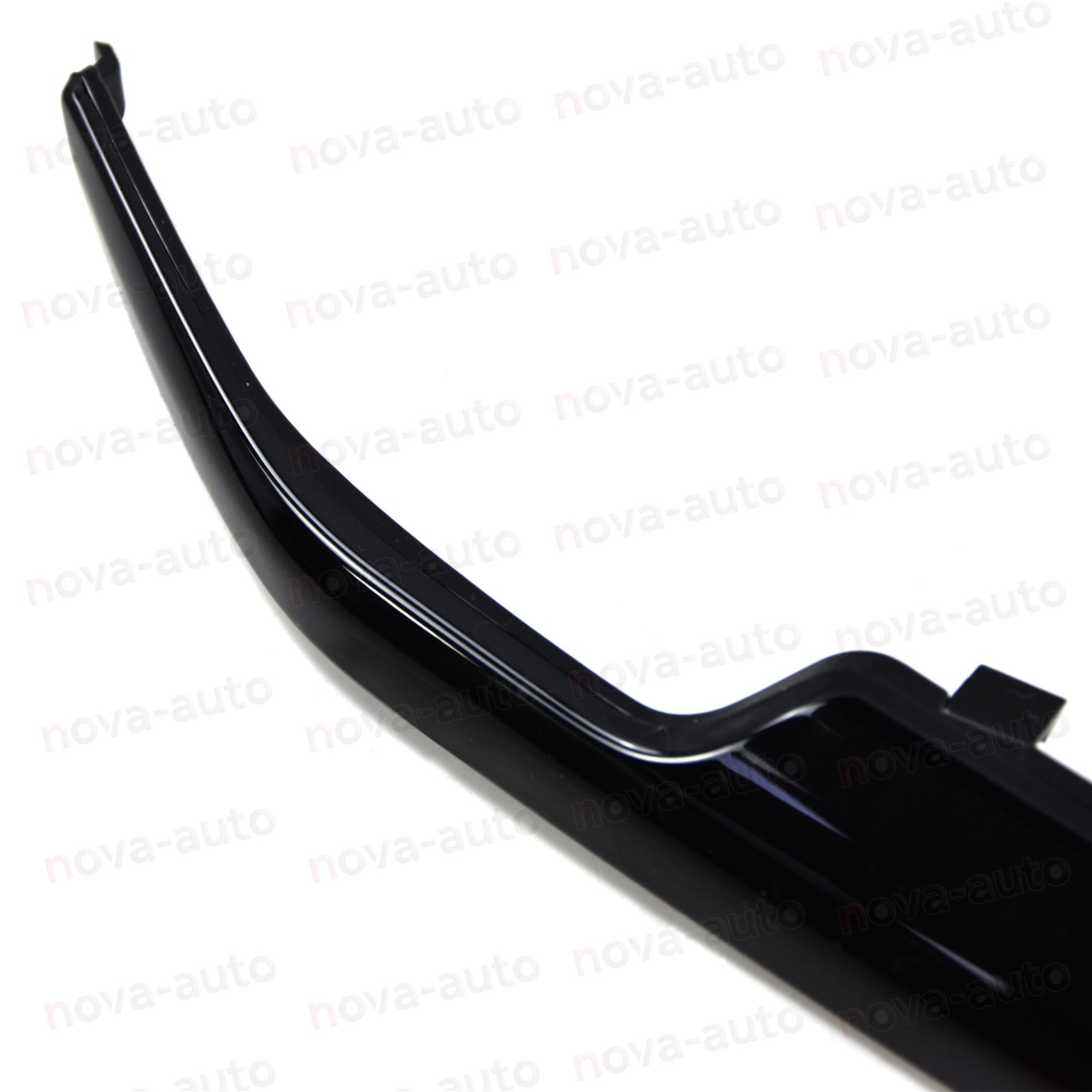 For 2015-2020 Cadillac Escalade ESV Front Bumper Trim Molding Set Gloss Black
