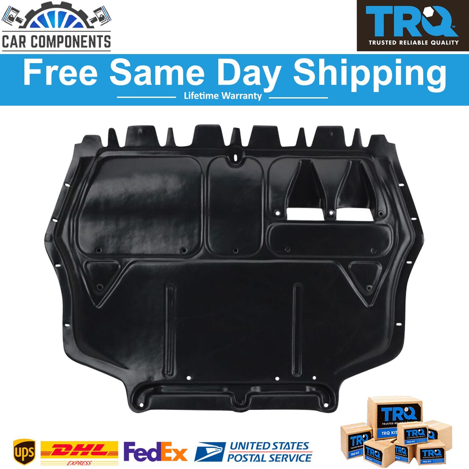TRQ New Engine Splash Shield Fits For 2012-2018 Volkswagen Passat