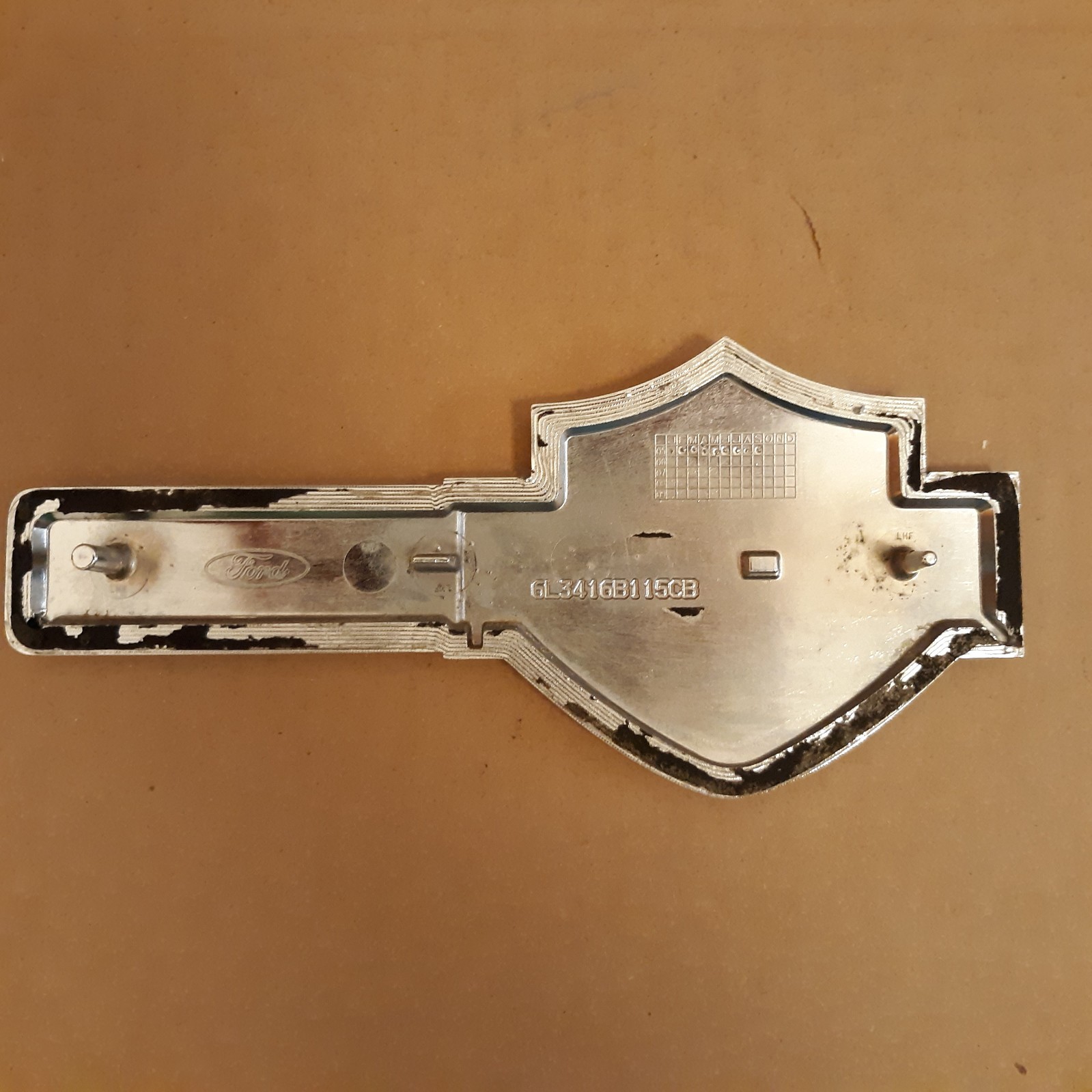 2006 Ford F150 HARLEY DAVIDSON Left Front Fender Emblem Nameplate Badge OEM