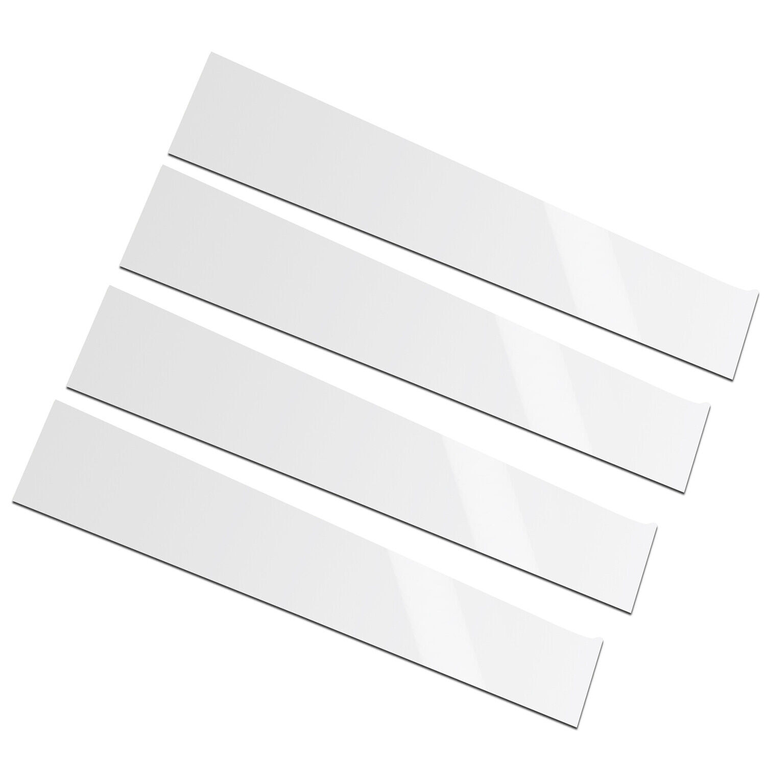 4x Chrome For Dodge Ram 1500 2500 3500 2009-2018 Pillar Posts Door Trim Decal