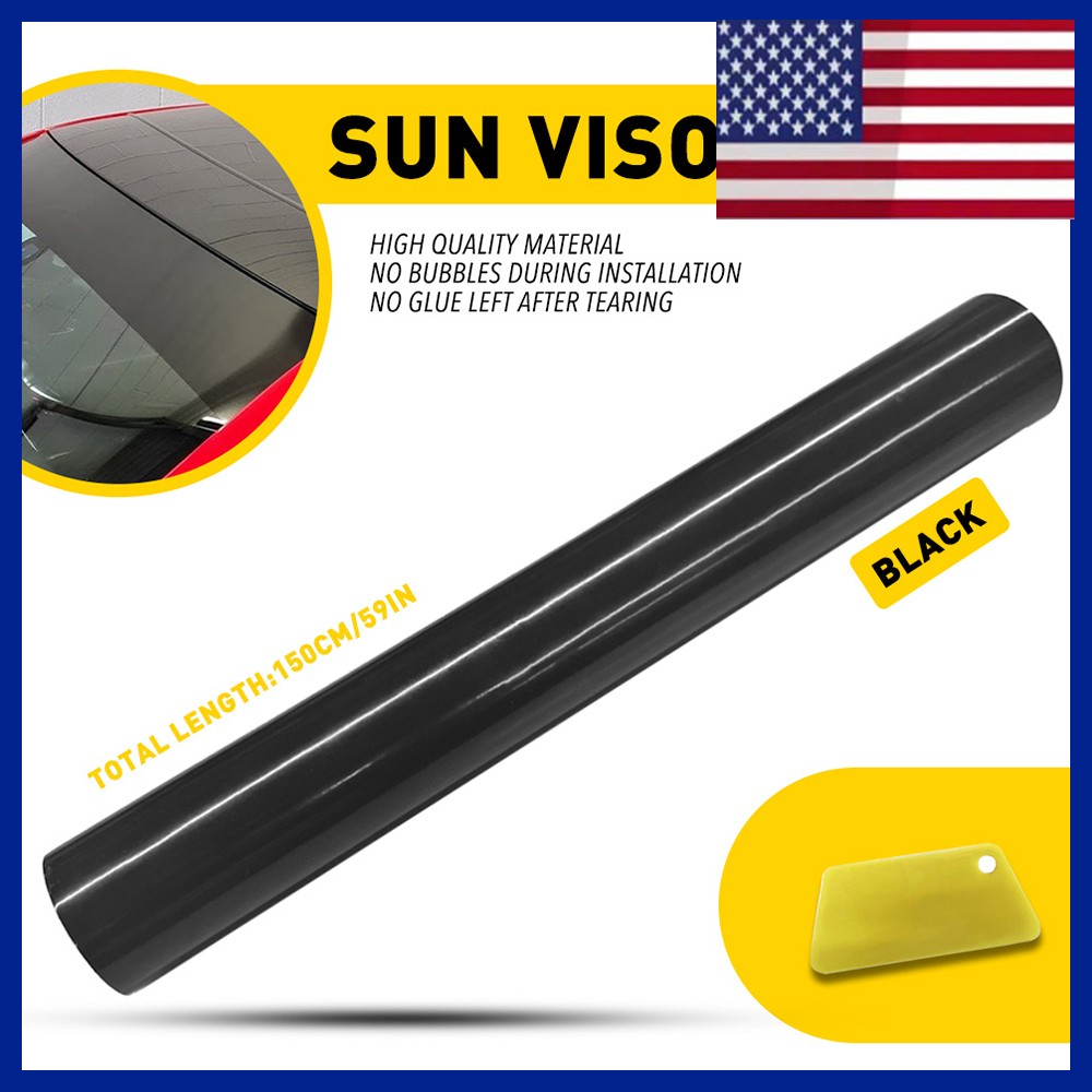 Vinyl Long Lasting Premium Blank Decal Sun Visor Strip Windshield Banner