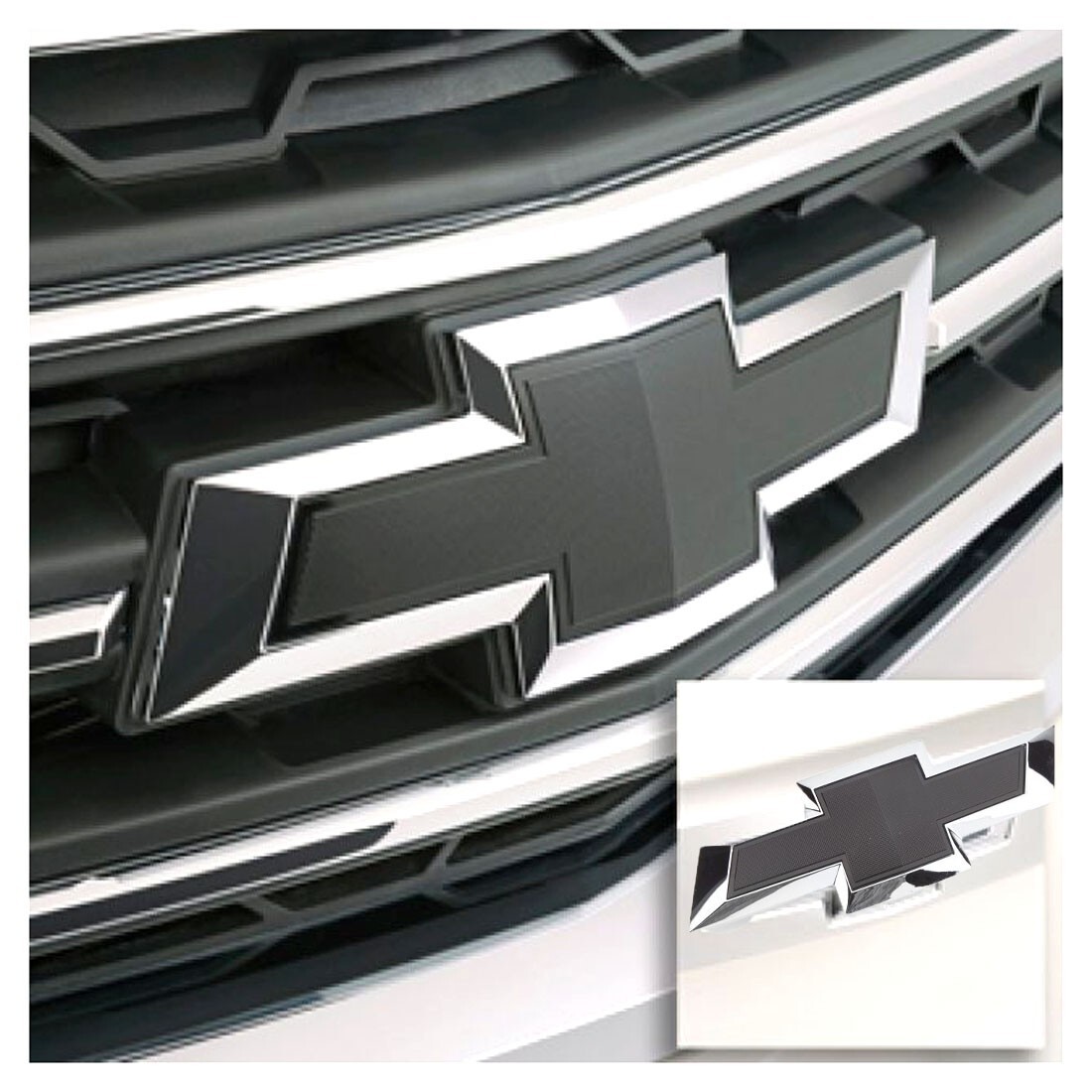 2321344X Front Grille Black Bowtie Emblem 10 inches 2013-2017 Chevrolet Traverse