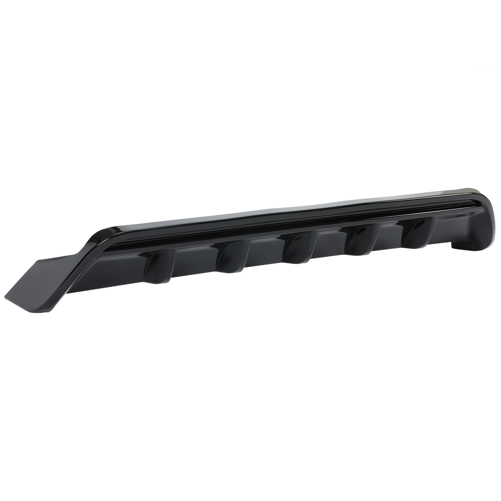 For Toyota Camry SE XSE 2018-2023 Shark Fin Rear Bumper Diffuser Glossy Black