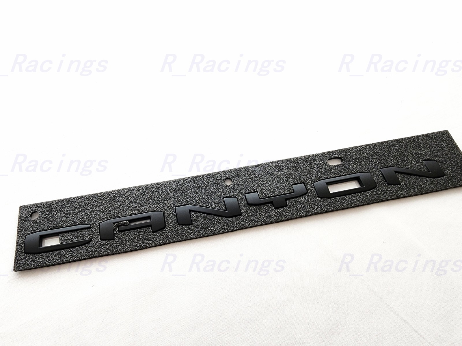 1PC Matte Black Rear Tailgate Conner Canyon Letter Emblems 2021-22 Canyon Denali