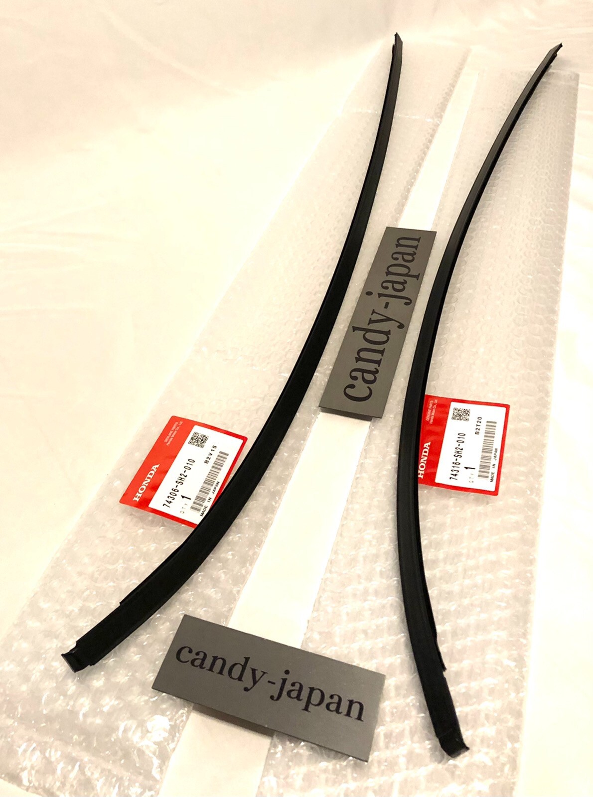 Honda Genuine Roof Side Molding RH LH Set CRX CR-X EF8 88-91 SiR Trim Car Parts