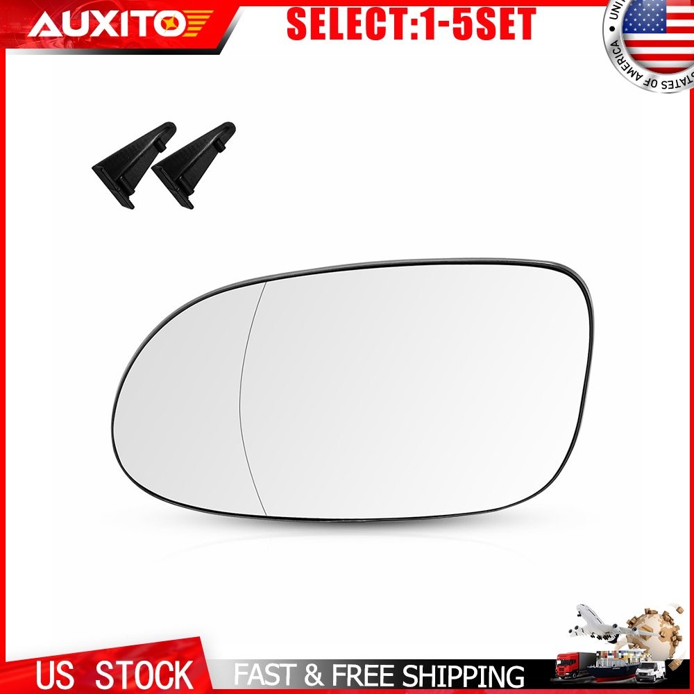 LH Mirror Glass Heated Power Adjust for Mercedes-Benz CLK320 CLK350 CLK430 1-5X