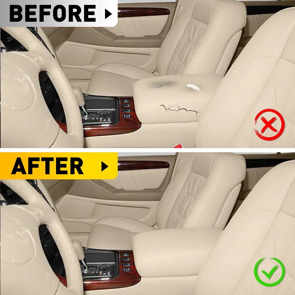 Microfiber Leather Console Armrest Cover For 98-05 Lexus GS300 GS400 GS430 1~10X