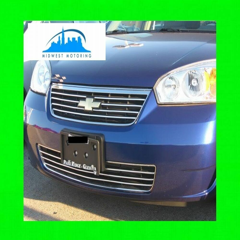 2006-2007 CHEVY CHEVROLET MALIBU CHROME TRIM FOR GRILL GRILLE W/5YR WARRANTY