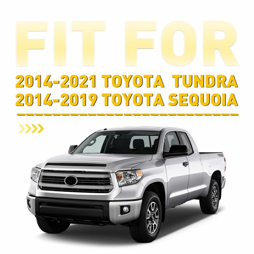 For Toyota Tundra 14-21 Front Windshield Wiper Cowl Side Extension Cover Trim X
