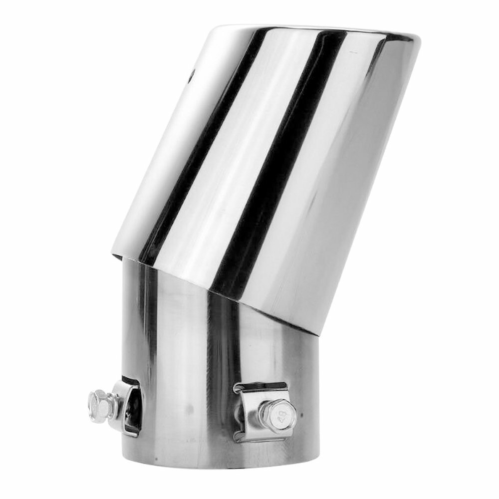 Car Exhaust Muffler Tail Stainless Pipe Tip Steel Replacement Accessories CN