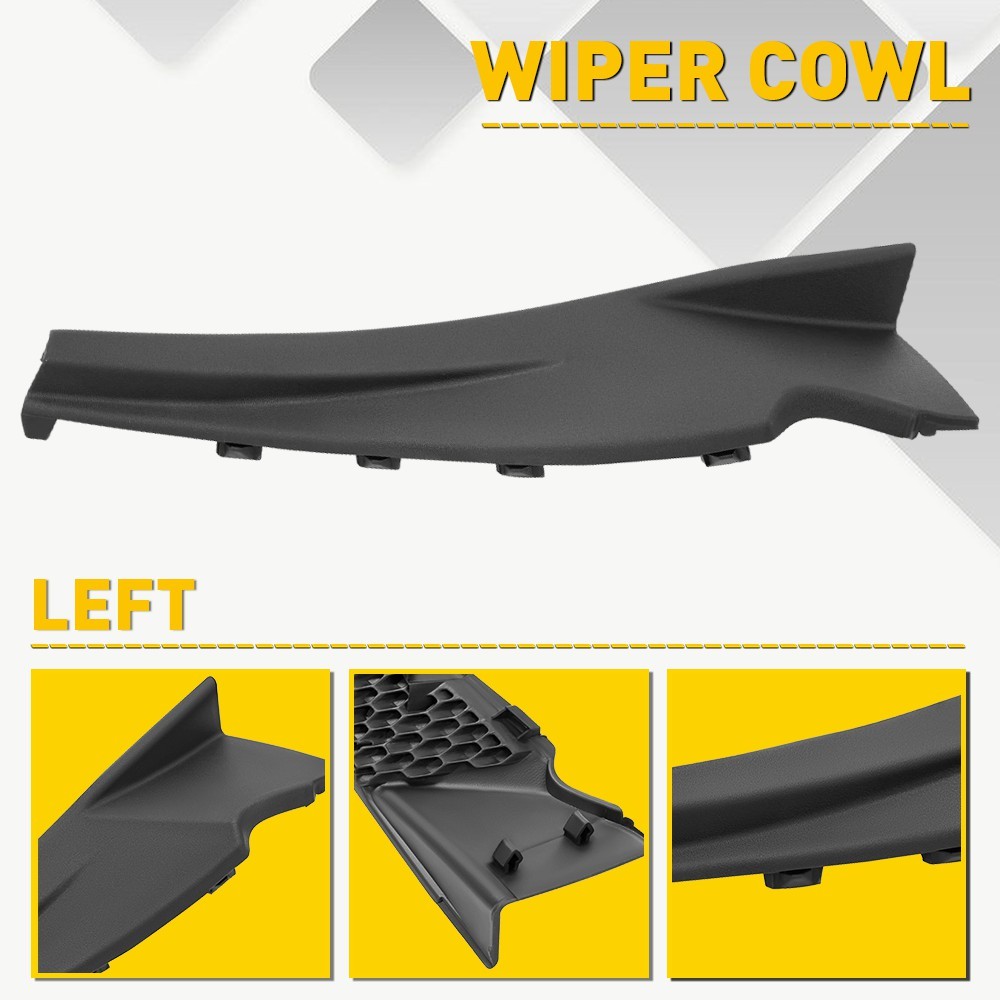 For Nissan Pathfinder 13-20 Windshield Wiper Cowl Extension Trim RH Side 1-5X