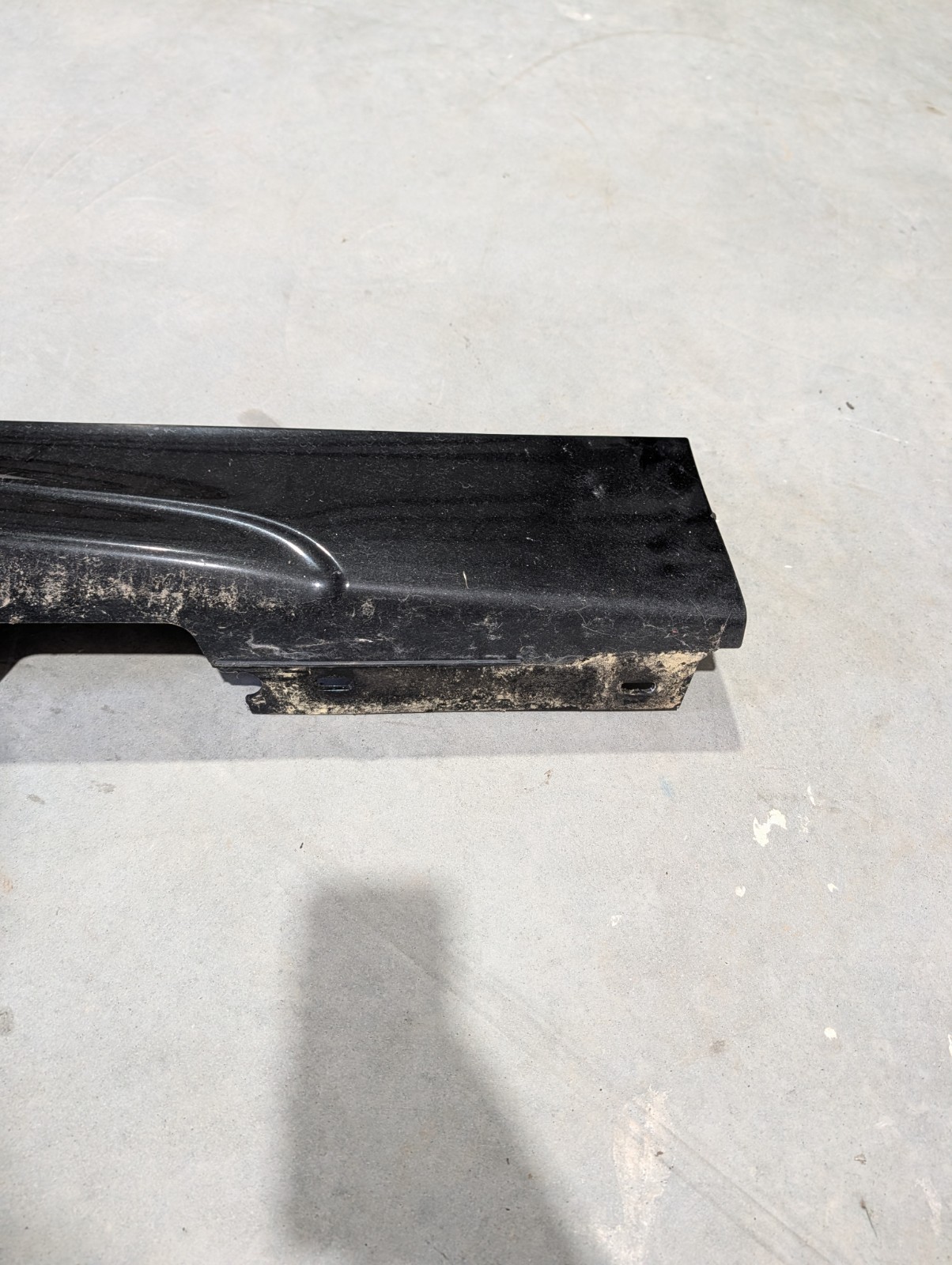 ✅08-13 BMW E82 128i 135i LOWER LEFT SIDE SKIRT ROCKER PANEL BLACK OEM