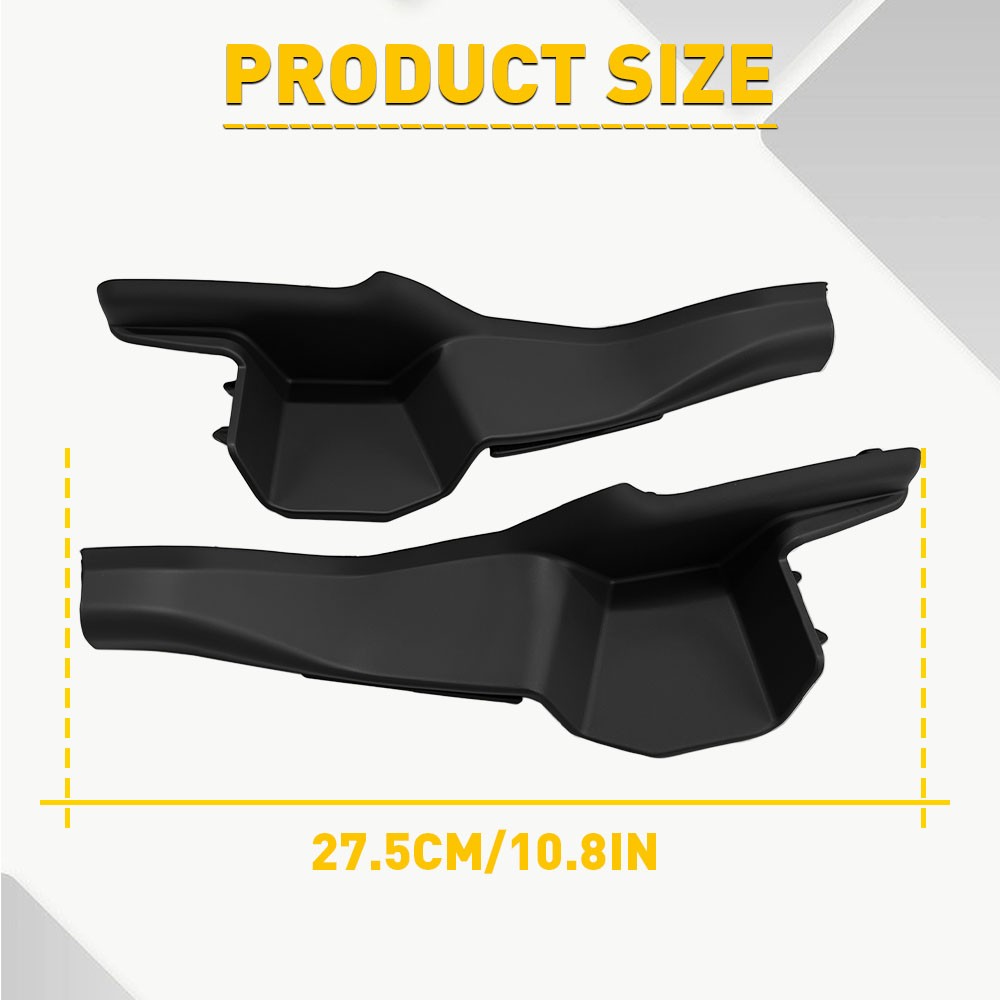 For 2017-2022 Honda CRV Set of 2 Windshield Wiper Cowl Cover Side Extension Trim