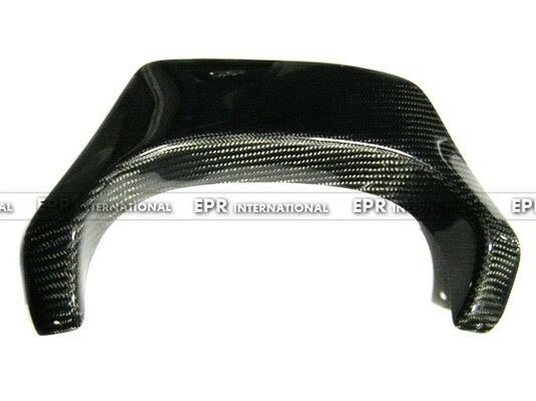 Carbon Rear Bumper Exhaust Heatshield (OE Rear Bumper) For R33 Skyline OE Tape
