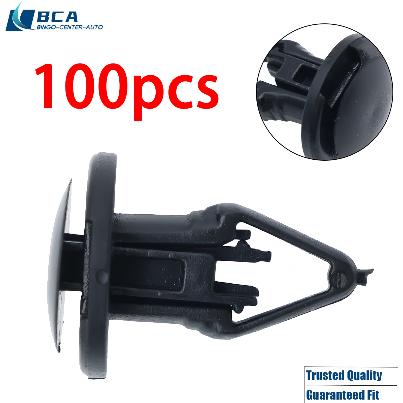 Rear Fender Liner Push Pin Clips For Cadillac XT4 XTS ATS CT6 2016-2024 100Pcs