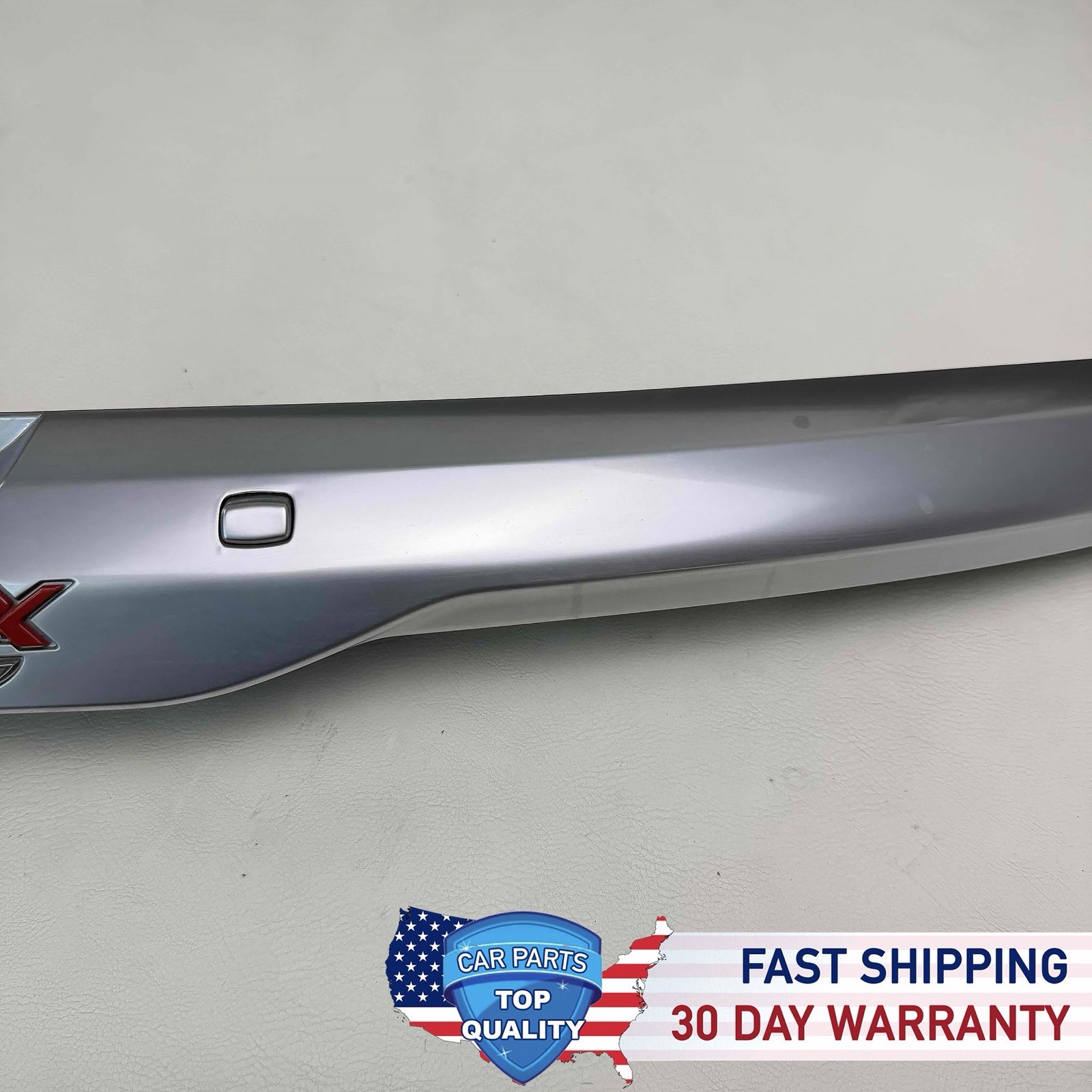 2016-2018 Fiat 500x Rear Trunk Satin Chrome Lid Molding w/ Camera OEM 6QZ04U00AA