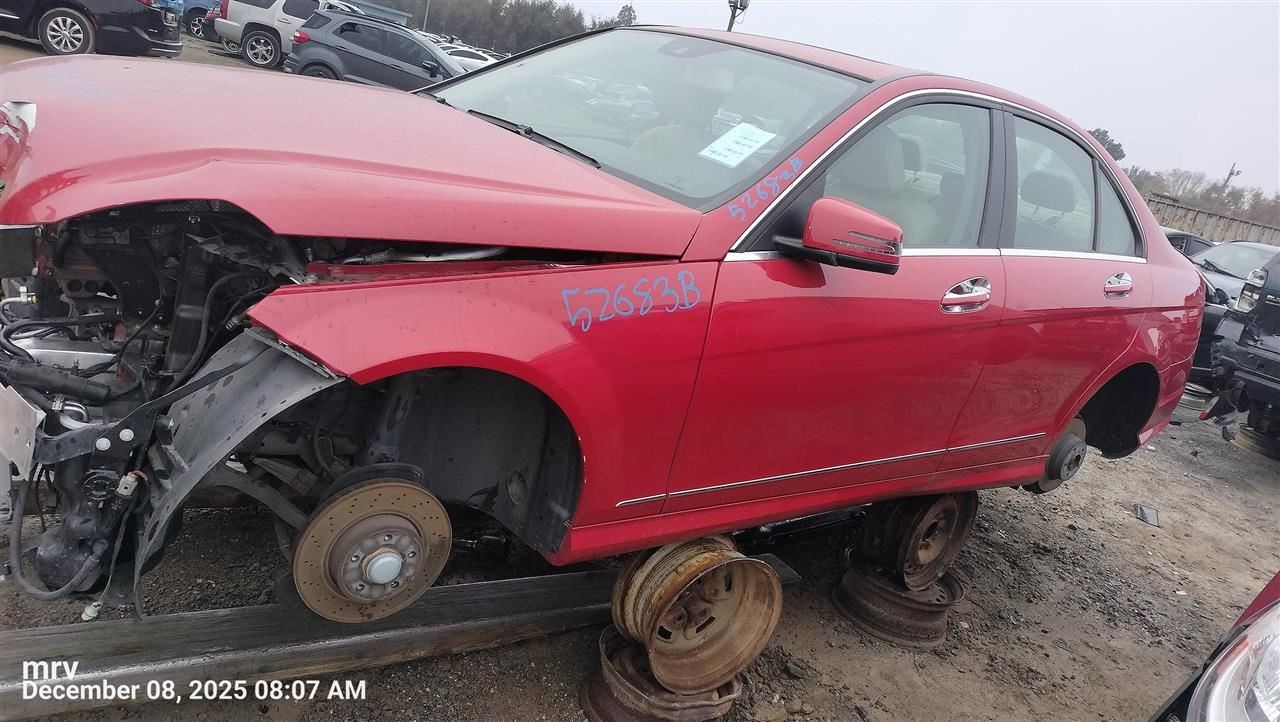 LEFT REAR DOOR MOULDING OEM 2010 MERCEDES-BENZ C250 204 730 01 80