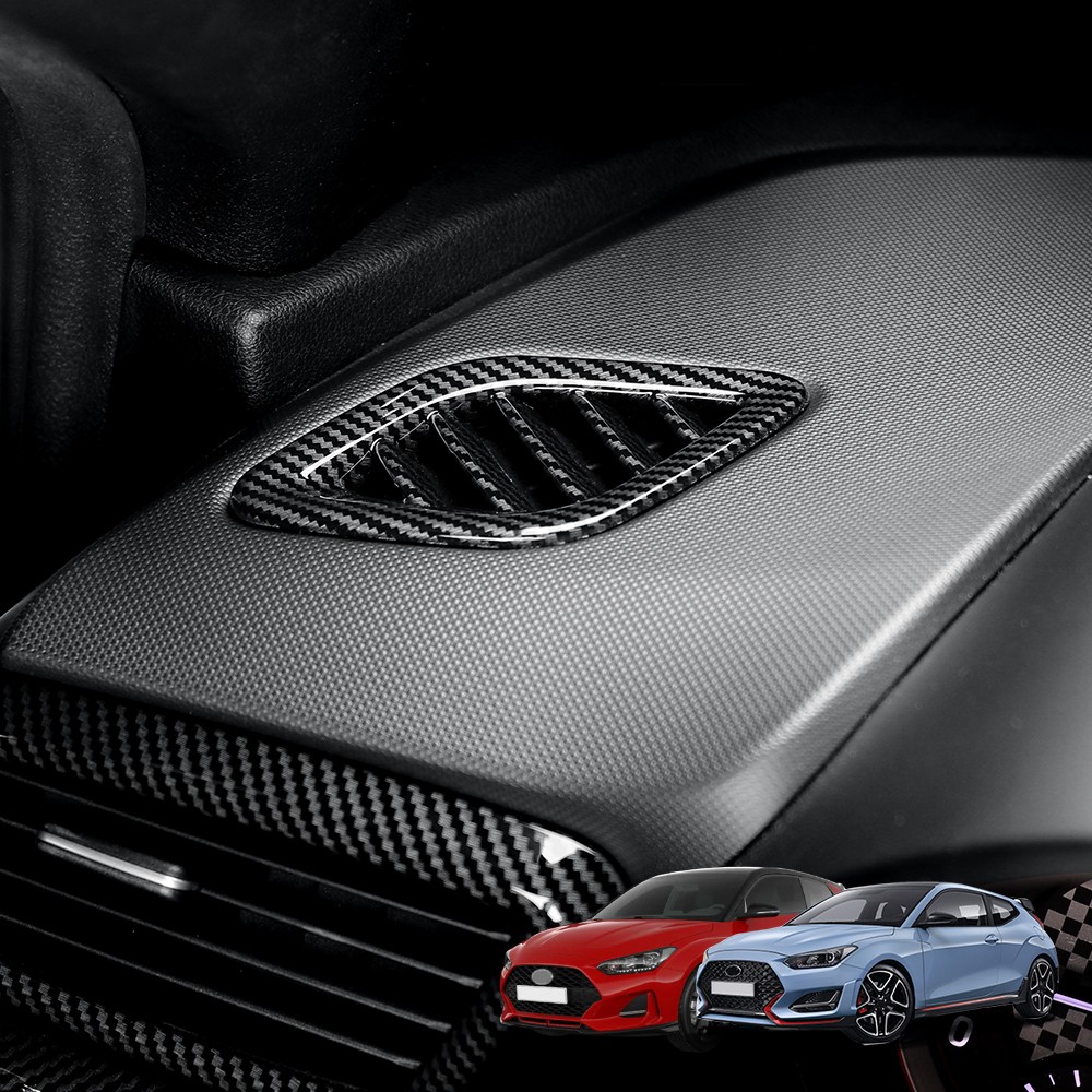 Tuning Dashboard Air Vent Outlet Frame Cover Trim For Hyundai Veloster 19-2022