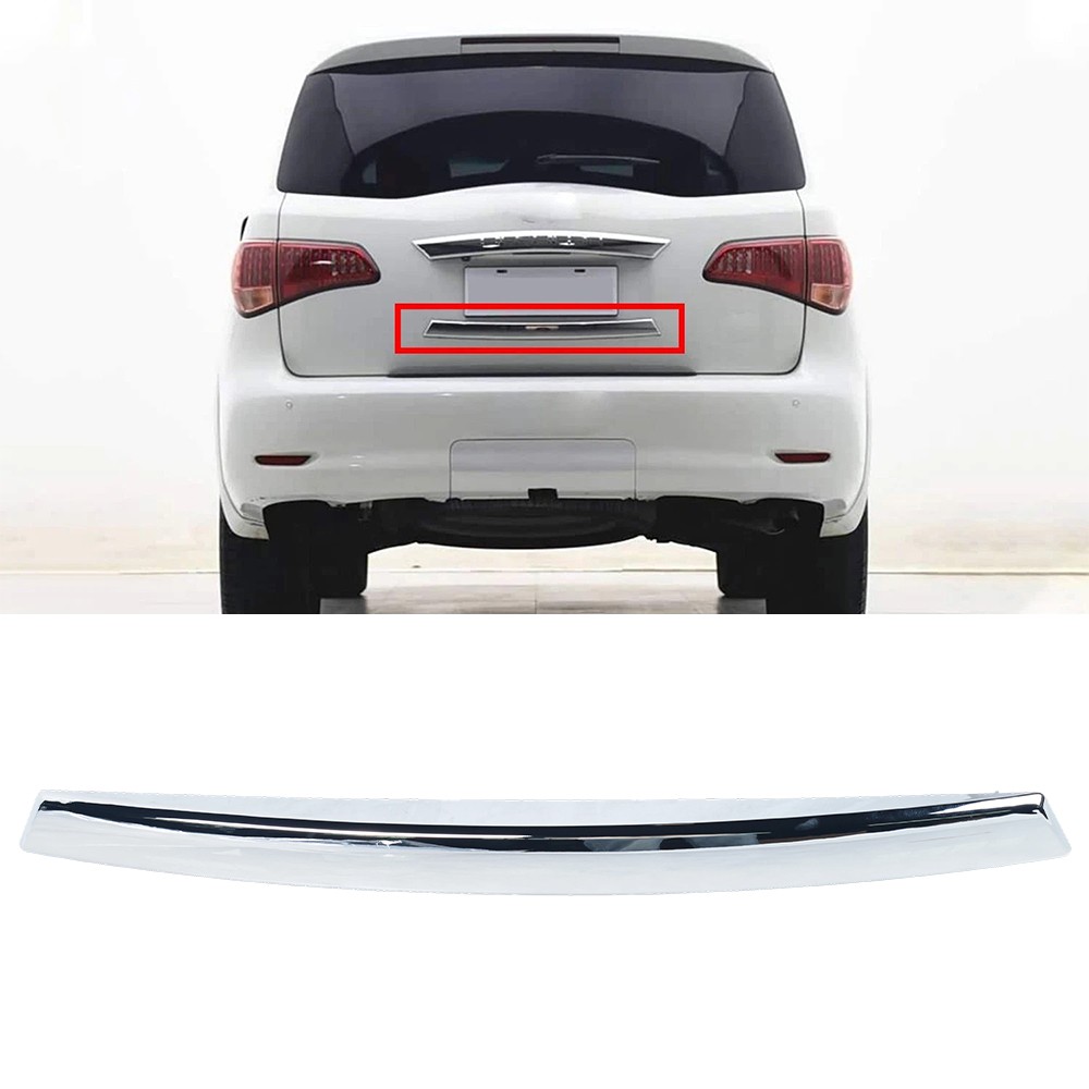 Rear Door Chrome Lower Moulding Trim For Infiniti QX80 QX56 11-2018 90818-1LA0A