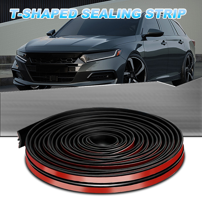 4M Rubber Seal Strip Car Windshield Trim Edge Molding Protector Weather Guard