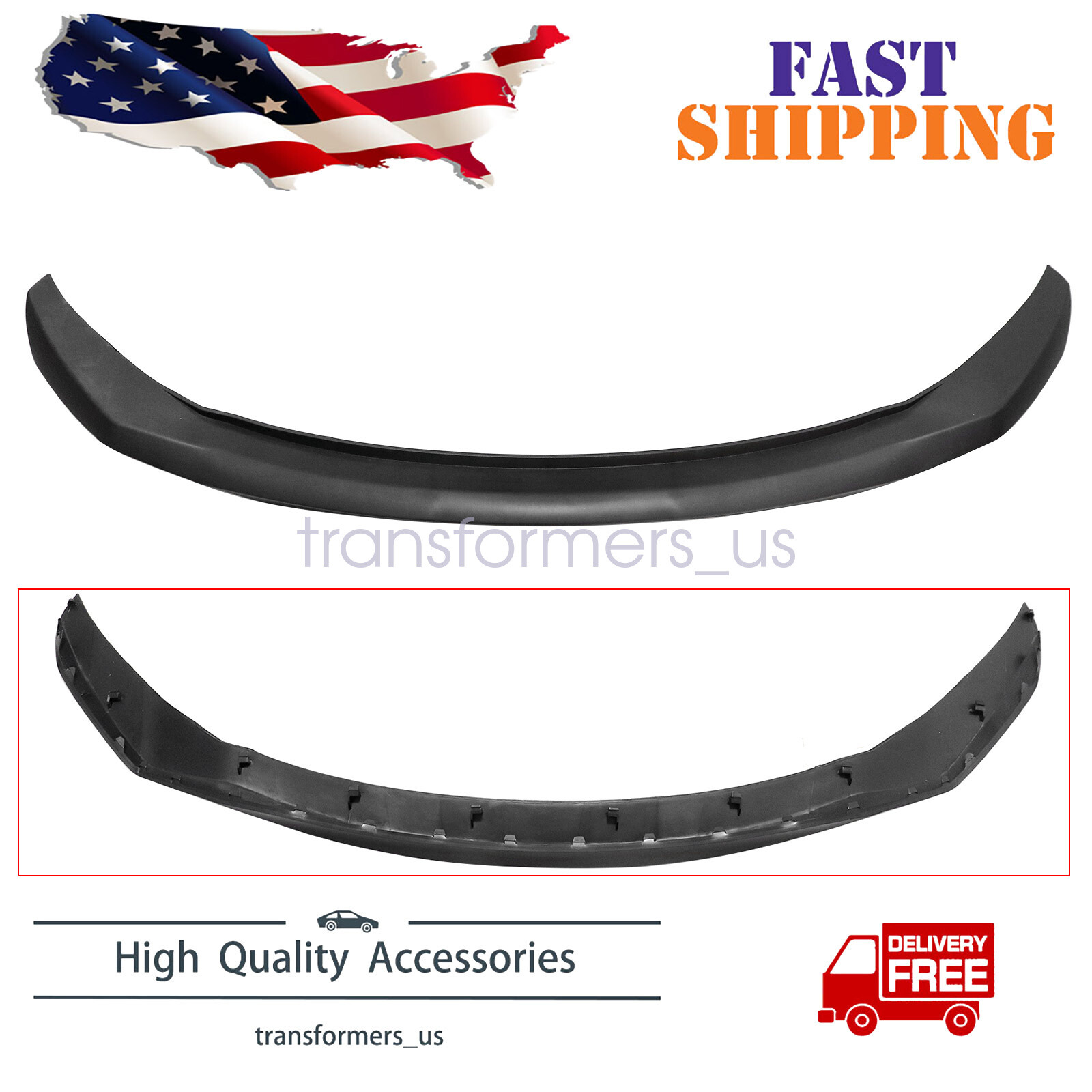 Front Bumper Face Bar Lower Trim Molding Step Pad for Hyundai Elantra 2019-2020