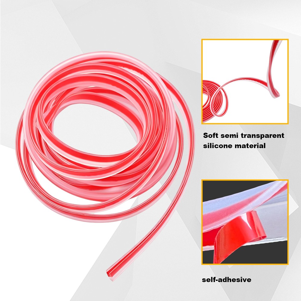 For Subaru Rubber Clear Door Edge Guard Protectors Trim Seal U Shape 9.84 Ft
