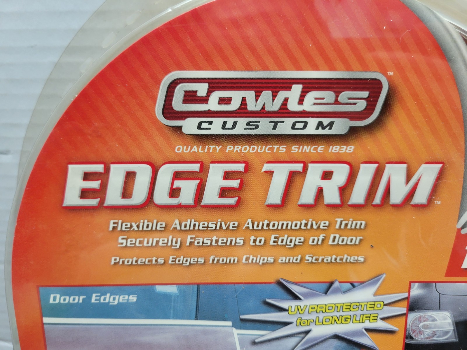 Cowles T5605 Chrome U Channel Edge Trim 18′ for protecting your car door edges