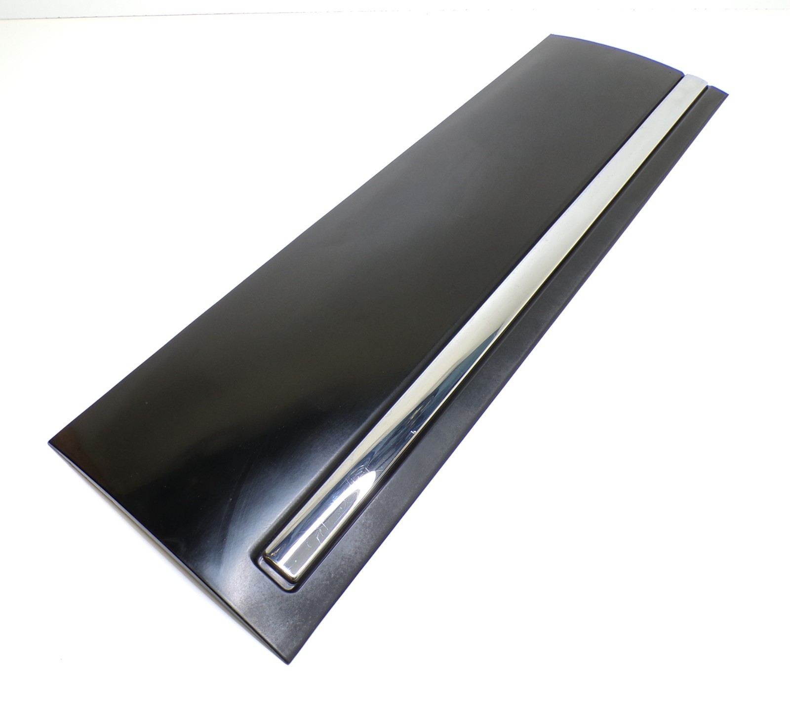 Ford 00-05 Excursion Rear Left LH Door Body Molding Black Trim with Chrome