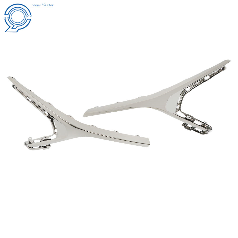 Front Bumper Grille With Chrome Trim For 2023-2024 Chevrolet Trax RS