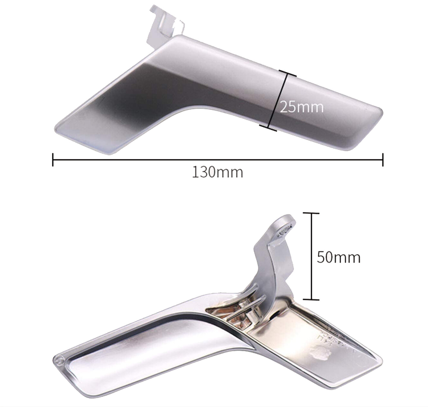 For Mercedes C250 C300 C350 Left Driver Side Chrom Inside Door Handle Repair Kit
