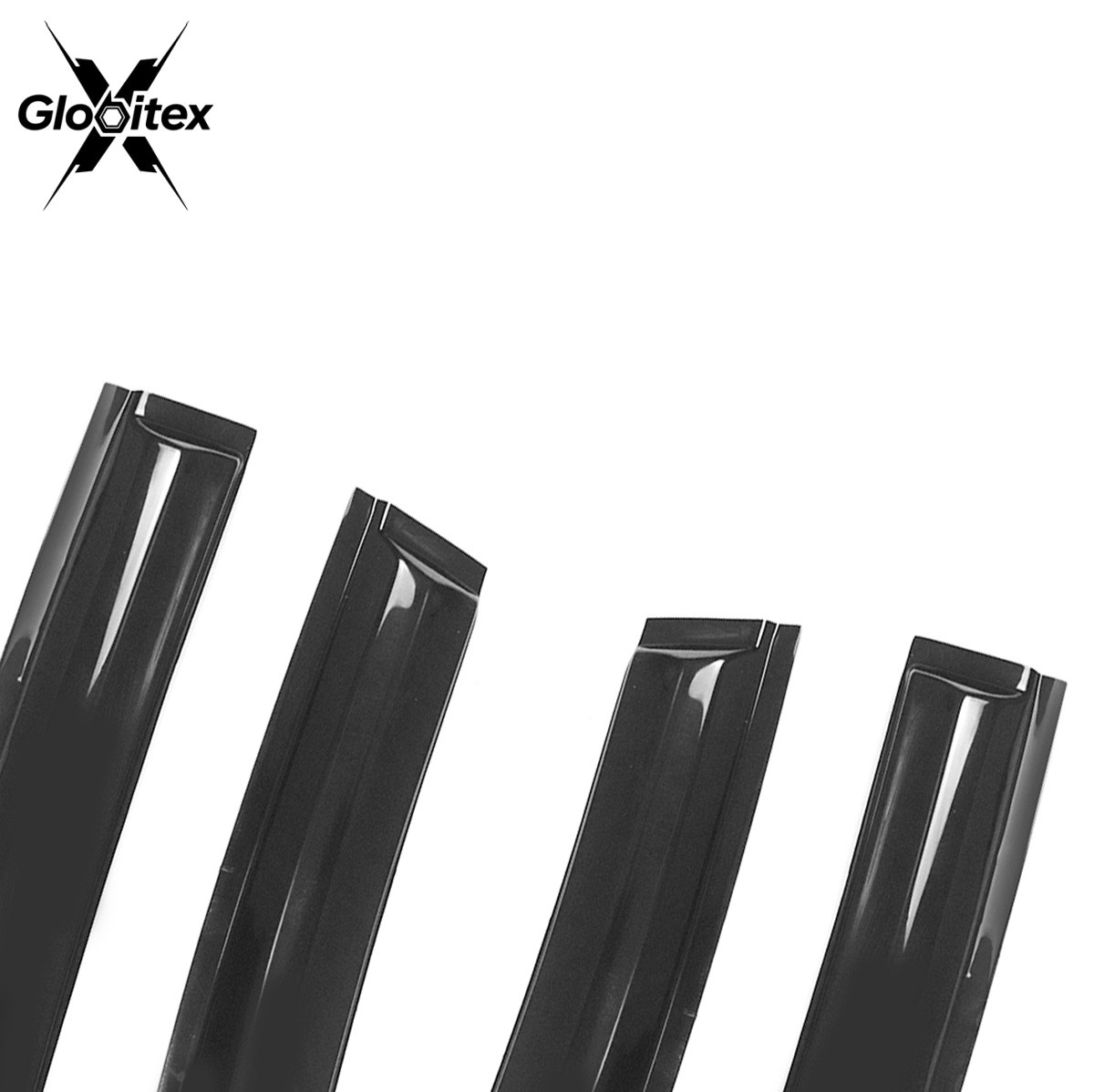 For 2020-2025 Nissan Sentra JDM Mugen Style Window Visors Rain Guards Vents US