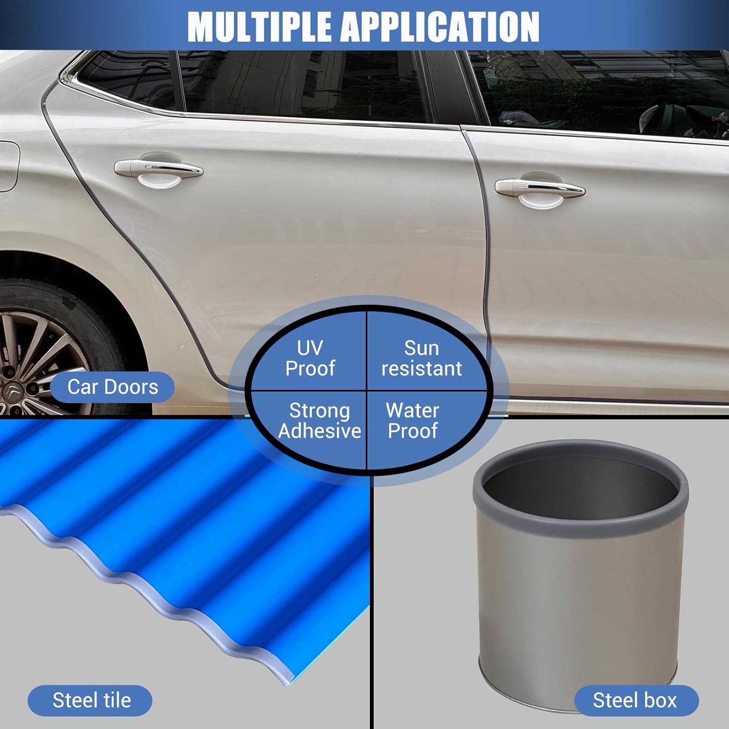 For Subaru Rubber Clear Door Edge Guard Protectors Trim Seal U Shape 9.84 Ft