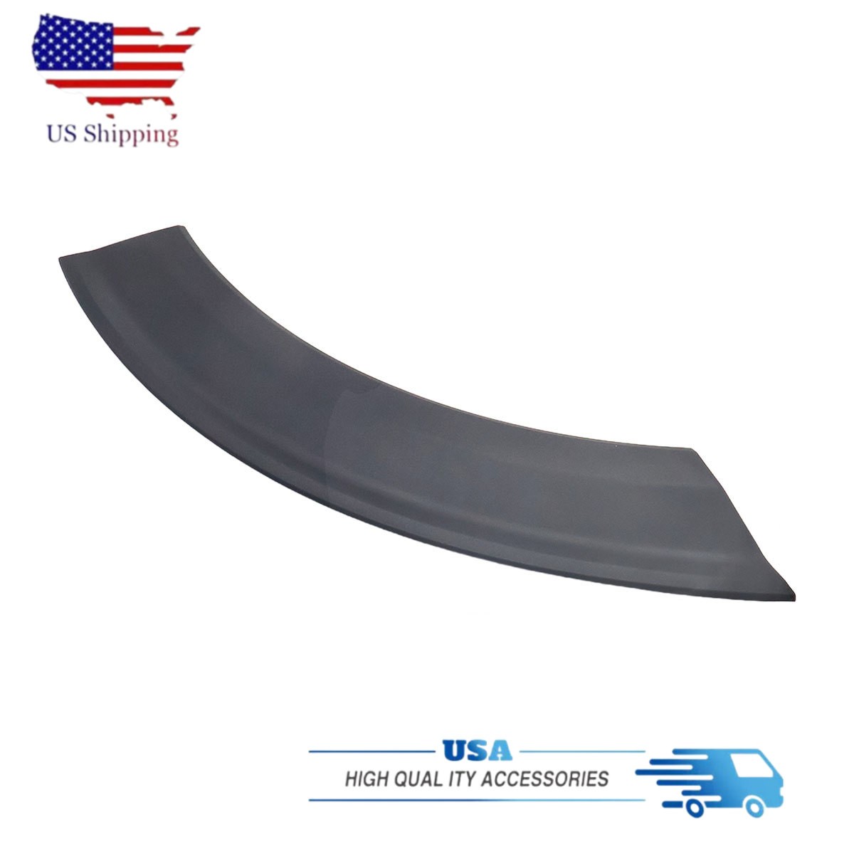 LB5Z7829164AA Wheel Arch Trim Passenger Side Rear Black For 20-22 Ford Explorer