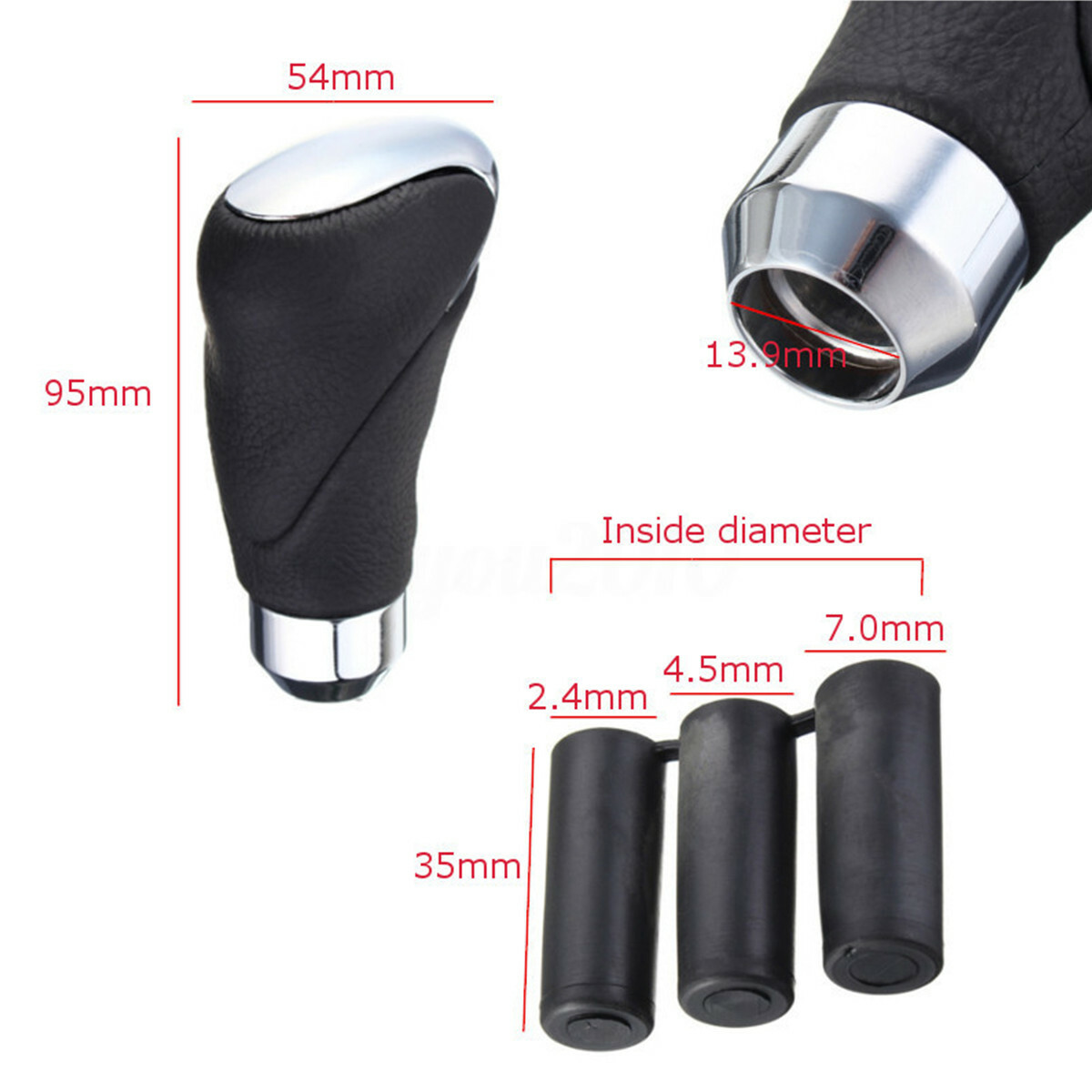 Universal Auto Accessories Manual/Automatic Car Shift Knob Gear Stick Shifter