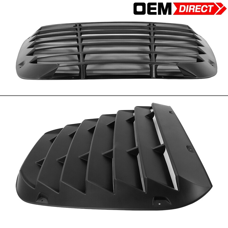 Fits 20-23 Toyota GR Supra A90 Matte Black Window Louver Scoop Windshield – PP