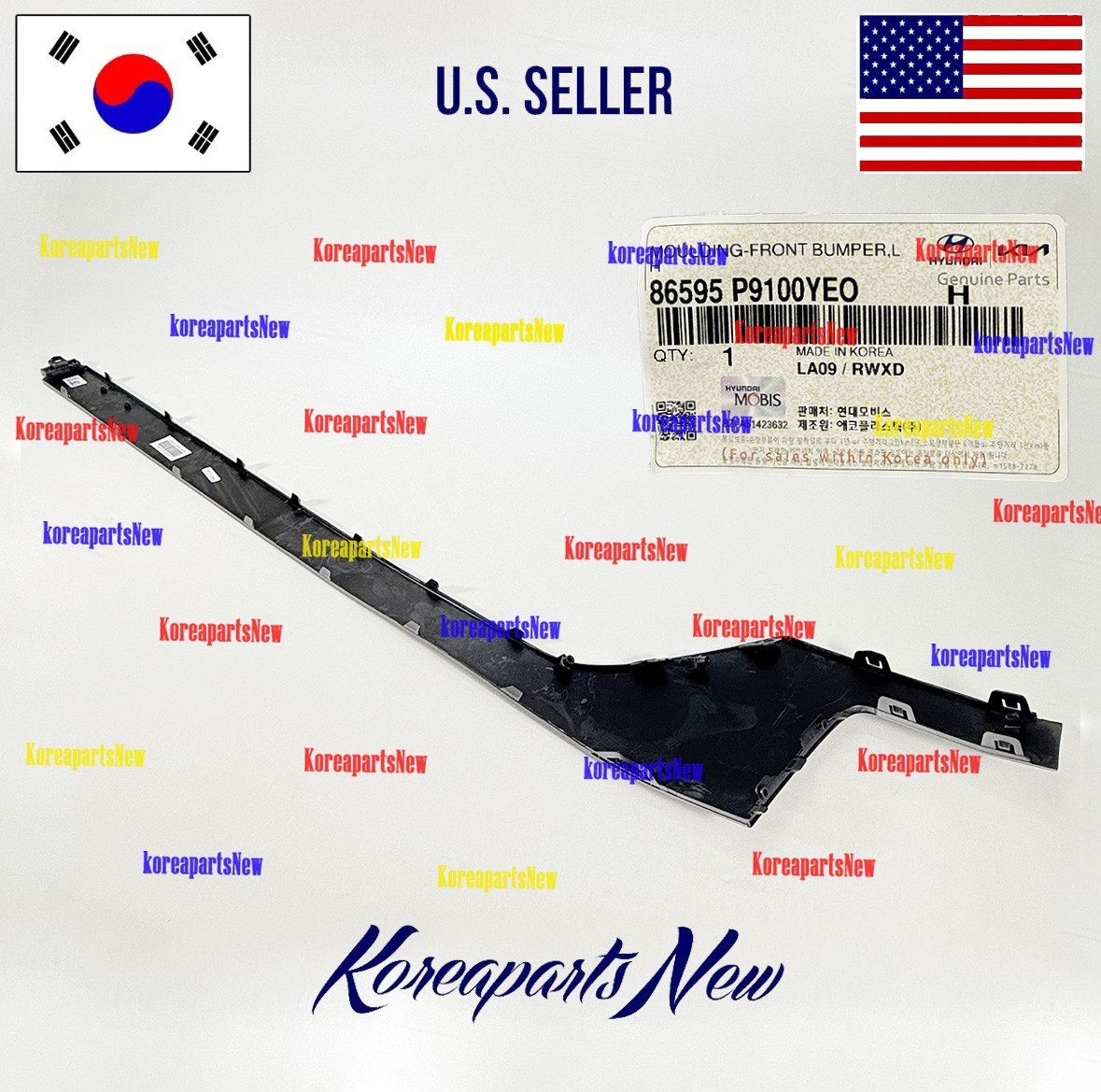 FRONT Bumper Lower Trim Molding Left DRIVER ⭐OEM⭐ Hyndai Palisade SE SEL 2026-27