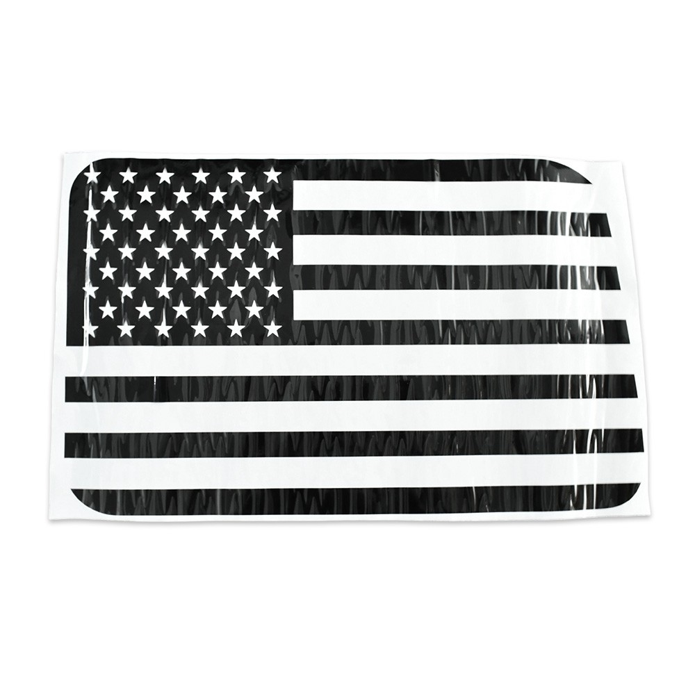 Rear Window American Flag Vinyl Decal Precut For Jeep Wrangler JL JLU 2018-2026