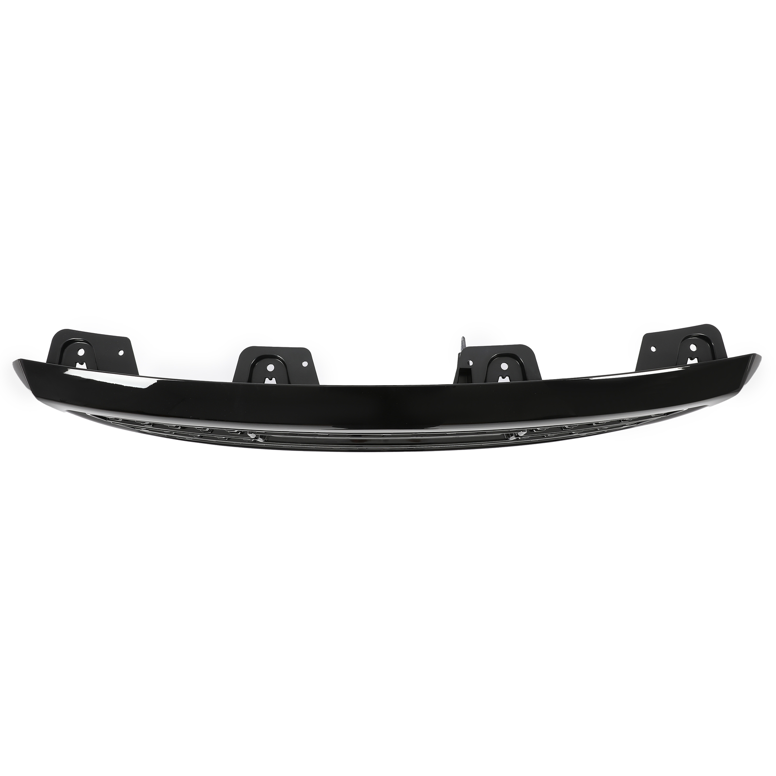 Front Upper Grille For 2015-2019 GMC Sierra 2500HD 3500HD Denali Gloss Black