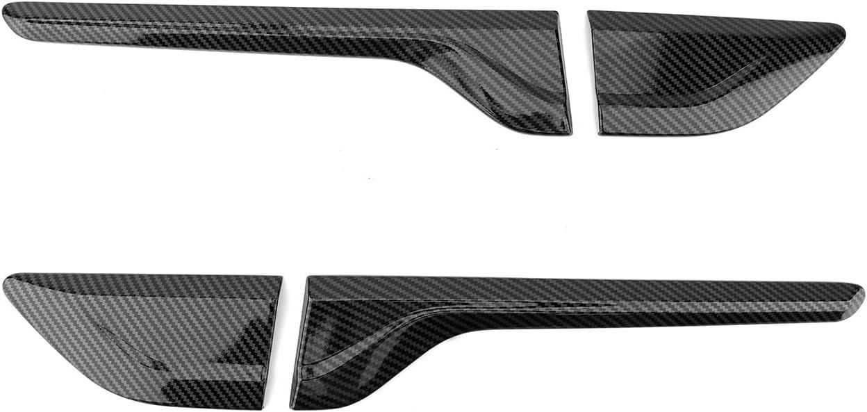 Front Door Side Fender Trim for Kia Sorento 2021–2023, Carbon Fiber Style Body M