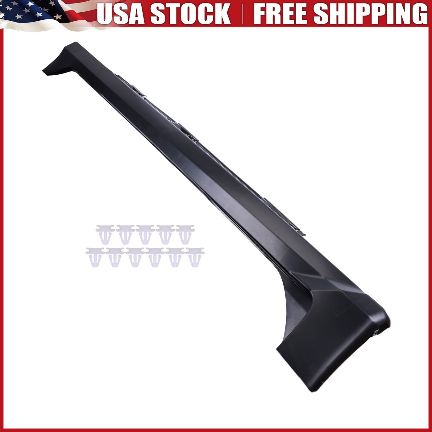 Plastic Rocker Panel Skirt Molding For Honda Civic 1.5L/2.0L 2016 2017 2018-2020