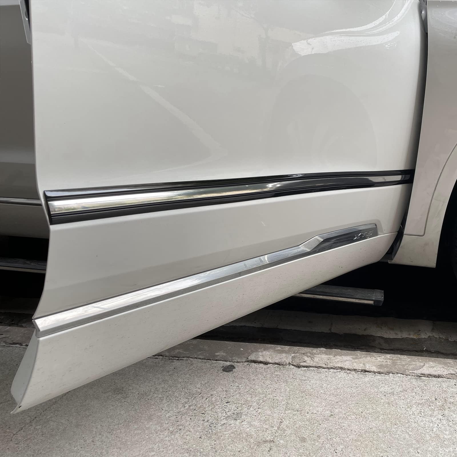 18FT Heavy Duty Chrome Trim Molding for Cars, Trucks & RVs – UV Protected, Scrat