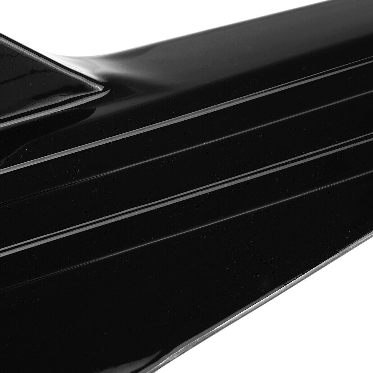 For Honda Accord Rear Bumper Lip Diffuser Splitter Spoiler Glossy Black