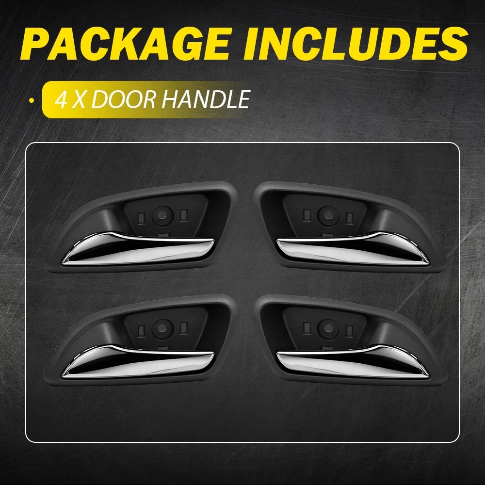 4X Door Handles Inside Interior Left Right For 2011 2012-2015 Chevrolet Cruze EA