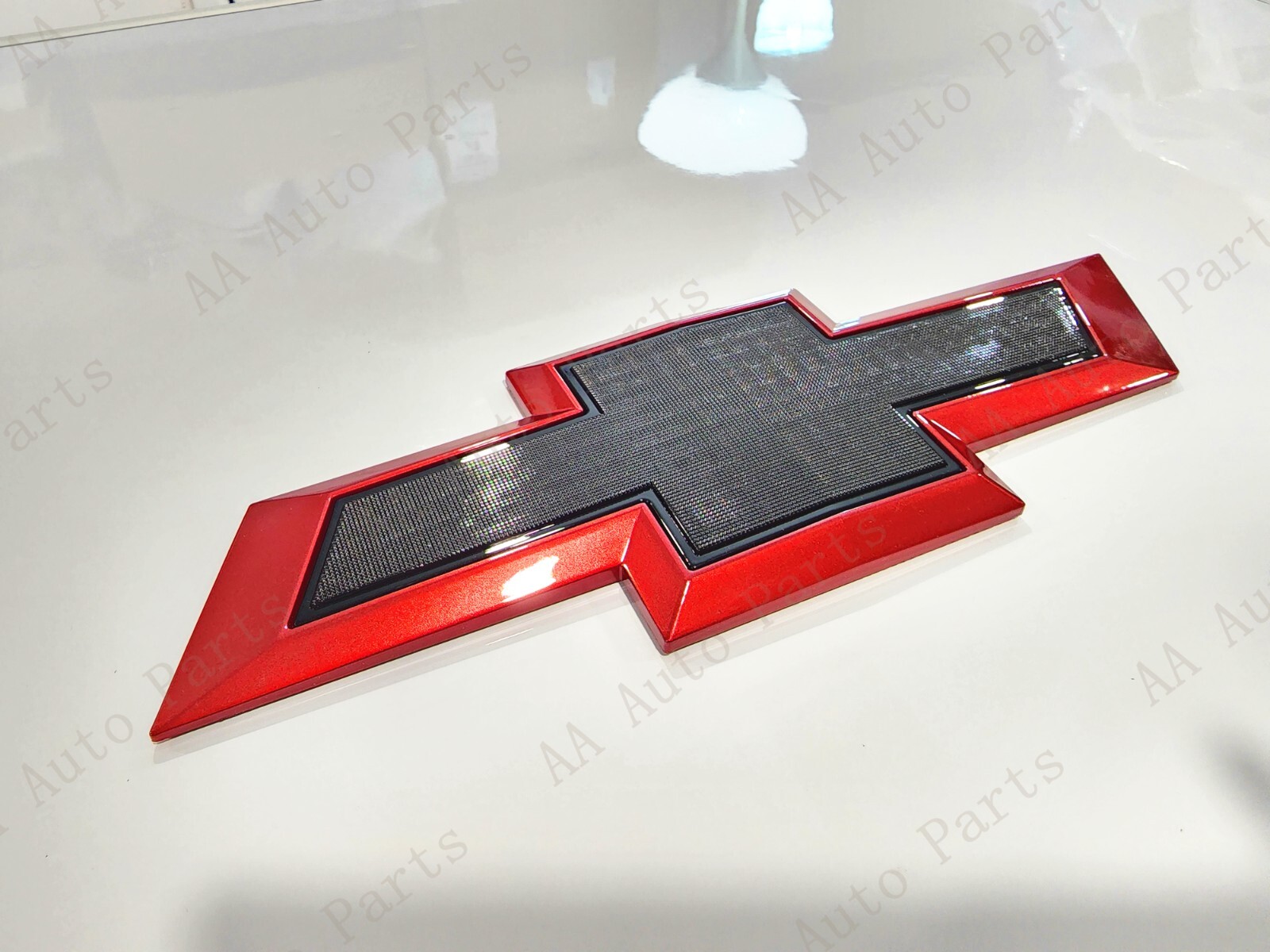 Tailgate Red Black Bowtie Emblem 2014-2023 Chevy Silverado 1500 2500HD 3500HD