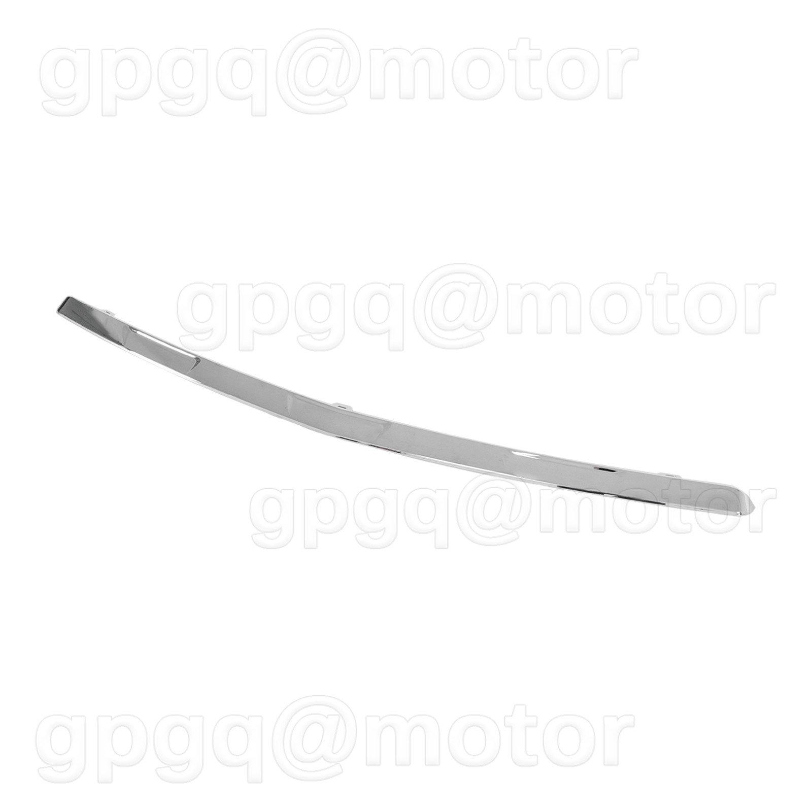 For Acura MDX 2017-20 Chrome Front Lower Bumper Face Bar Trim Molding Step Pad