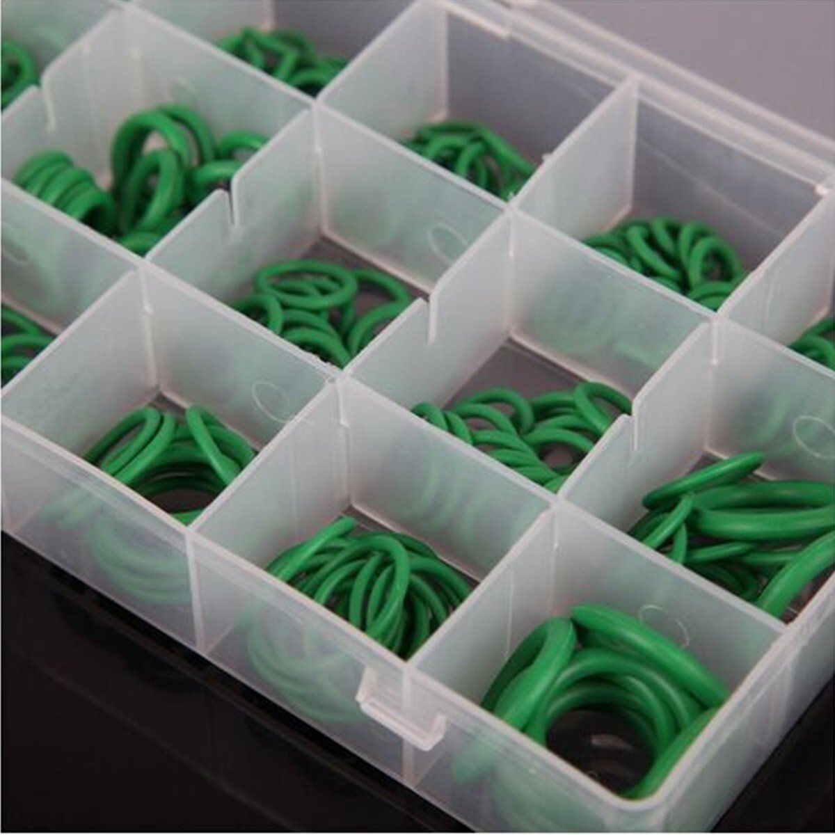 270Pcs Car Air Conditioning Refrigerant A/C Trim Rubber Repair O-Ring Seal Kit