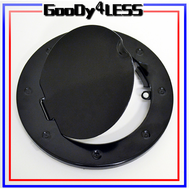 For 07-16 Jeep Wrangler JK Gas Fuel Door Assembly Glossy Powder Coated Cover